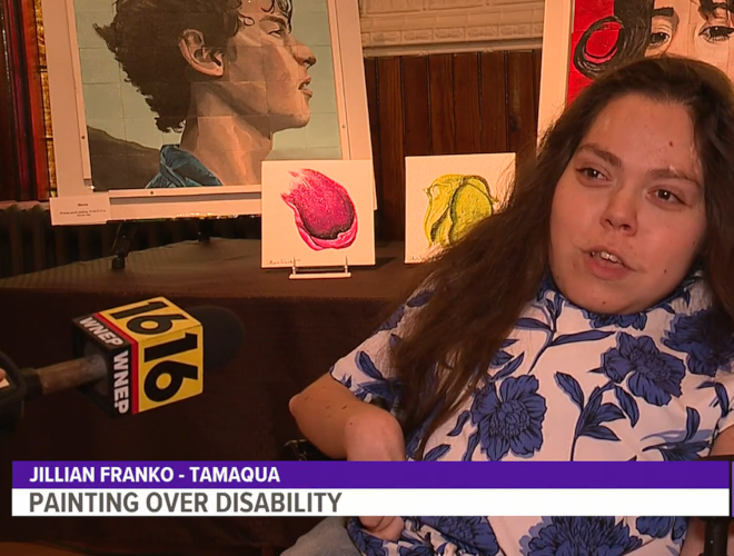 artist with disability